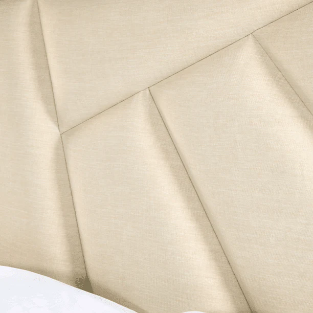 Madeline Luxury Natural Textured Abstract Geometric Bed - Image 3