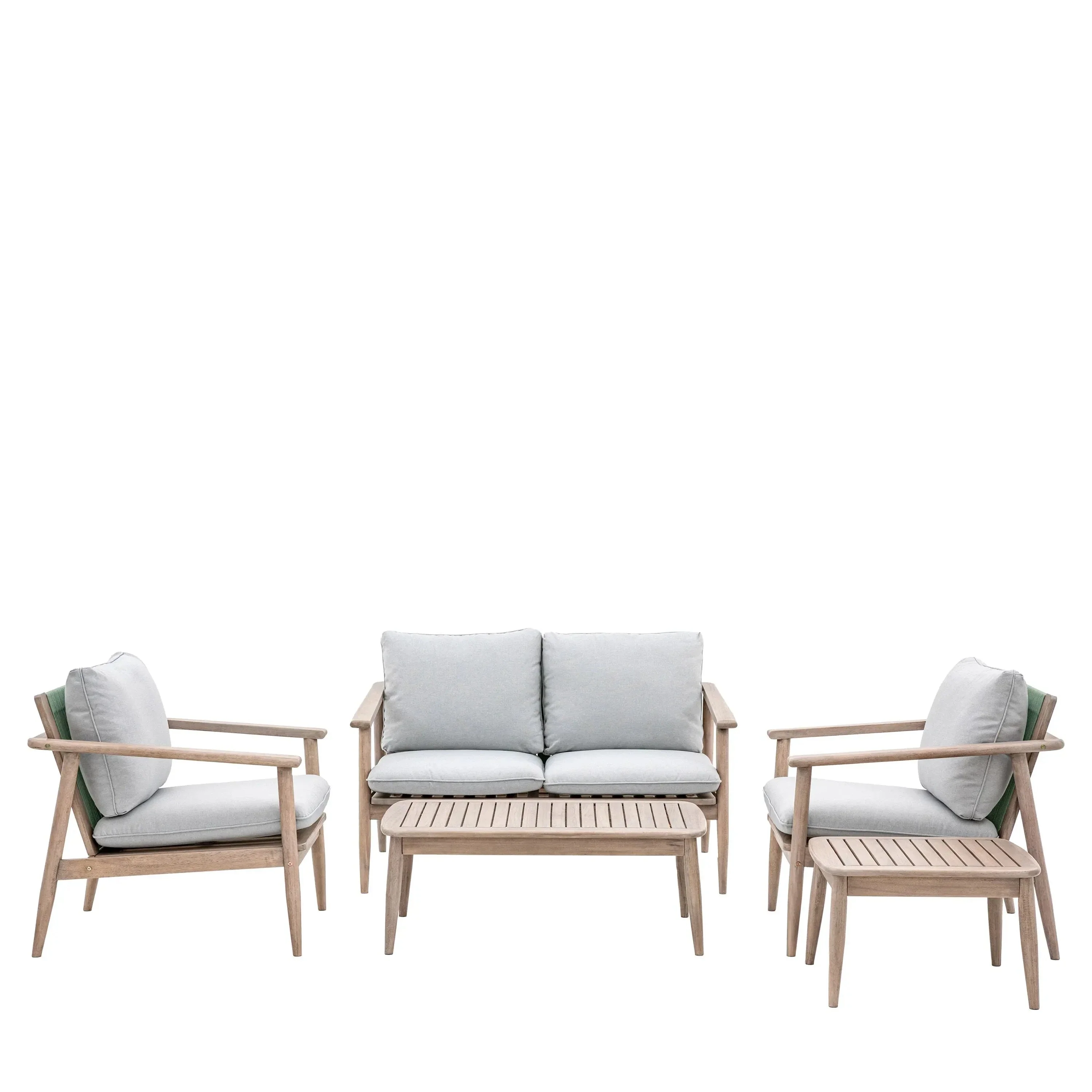 Malaga Grey Outdoor Lounge Set - Image 2