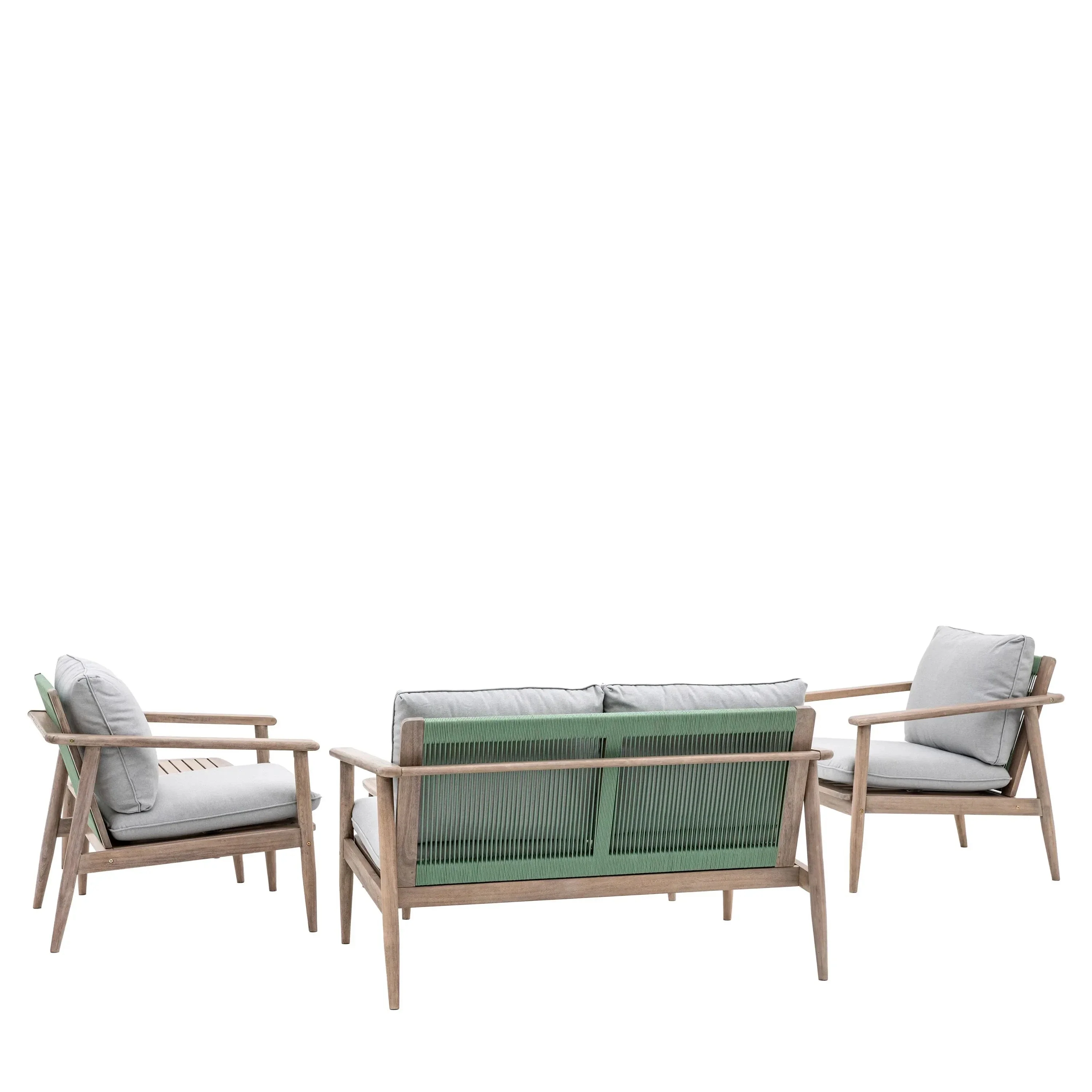 Malaga Grey Outdoor Lounge Set - Image 5