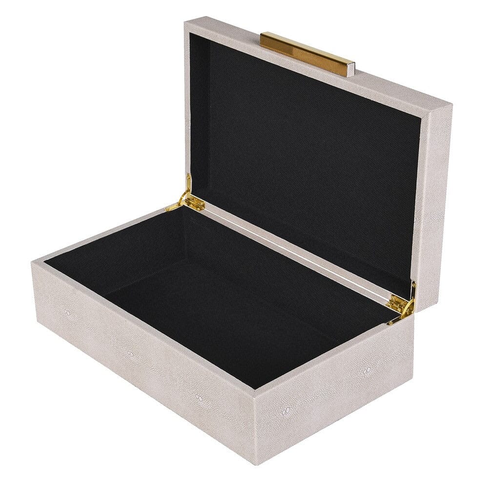 Margot Taupe & Gold Decorative Storage Boxes - Set of 3 - Image 4
