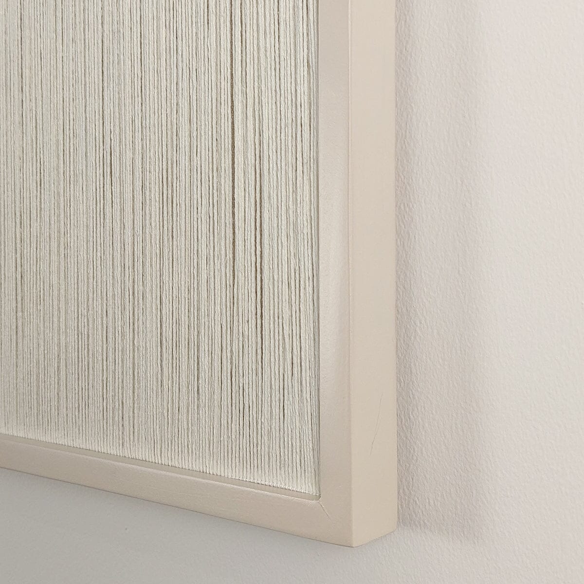 Maris Taupe & Cream Woven Knot Wall Art - Image 3