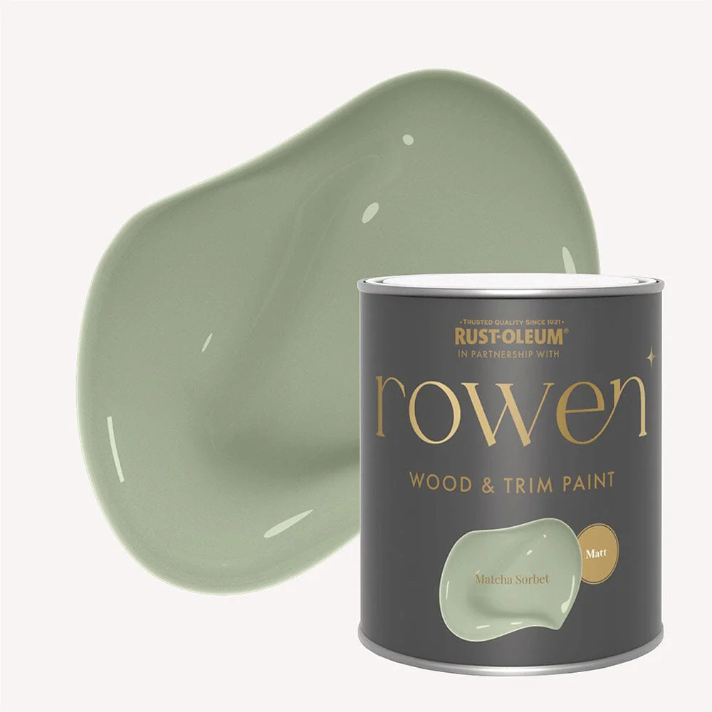 Matcha Sorbet Green Matt Wood & Trim Paint - 750ml