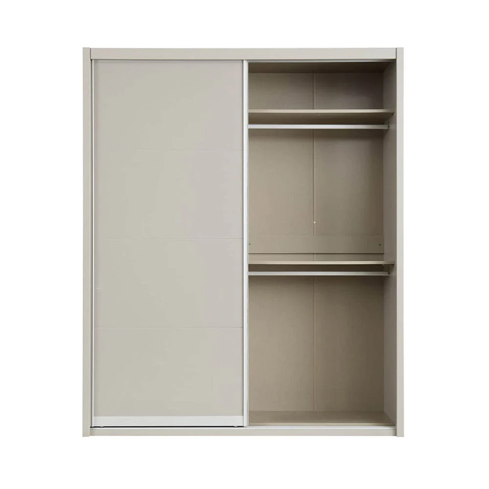 Maya Luxury Greige 2 Door Sliding Wardrobe - Image 2