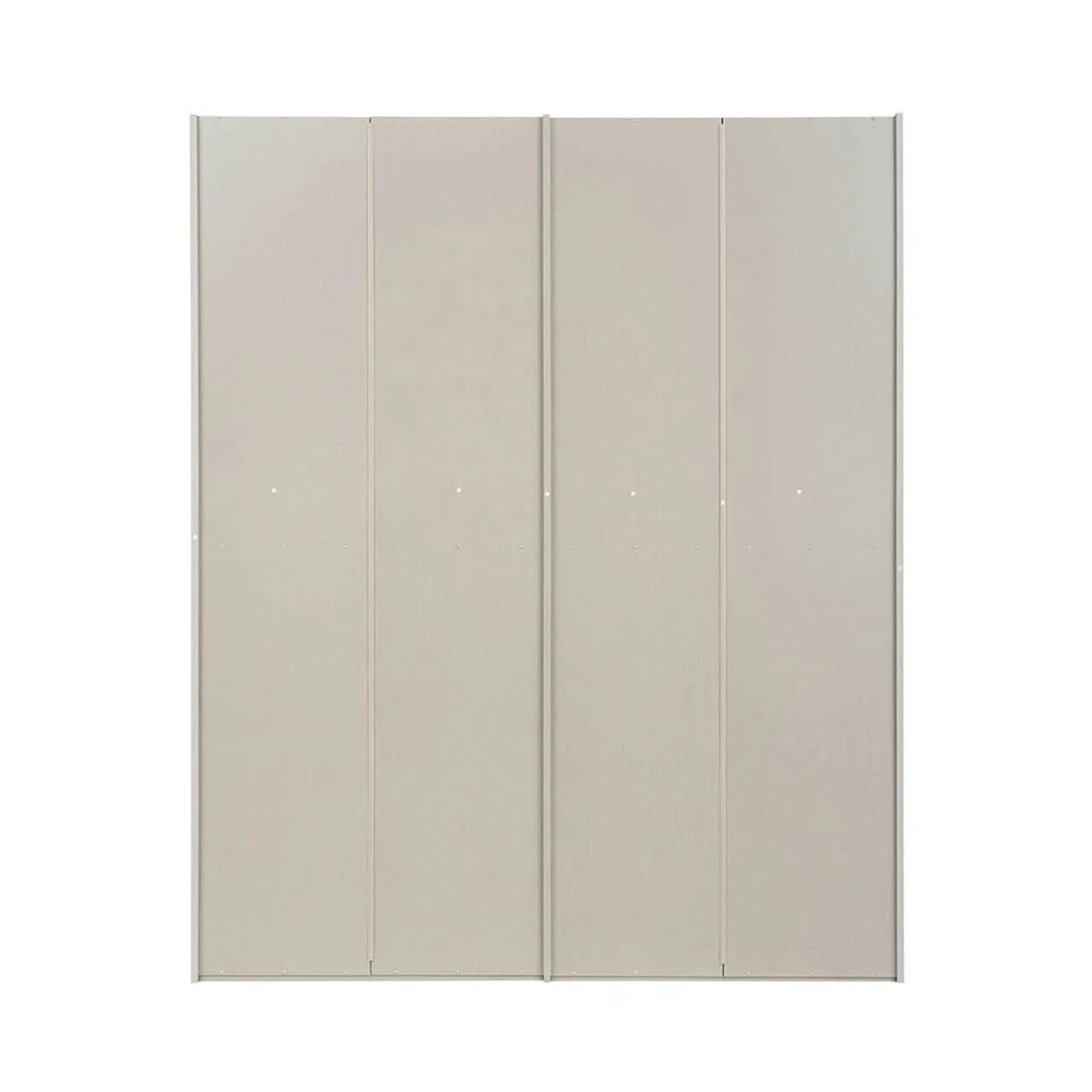 Maya Luxury Greige 2 Door Sliding Wardrobe - Image 3