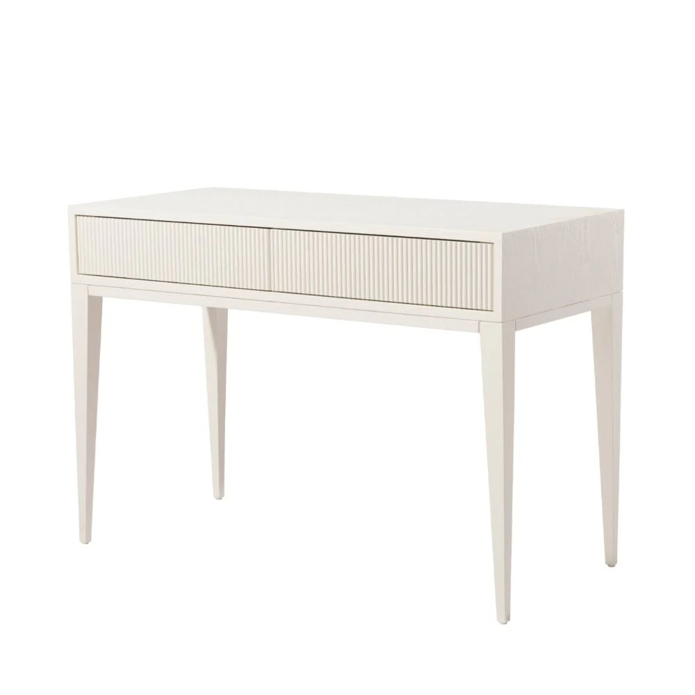 Metropolitan Ivory Premium Dressing Table / Desk - Image 2