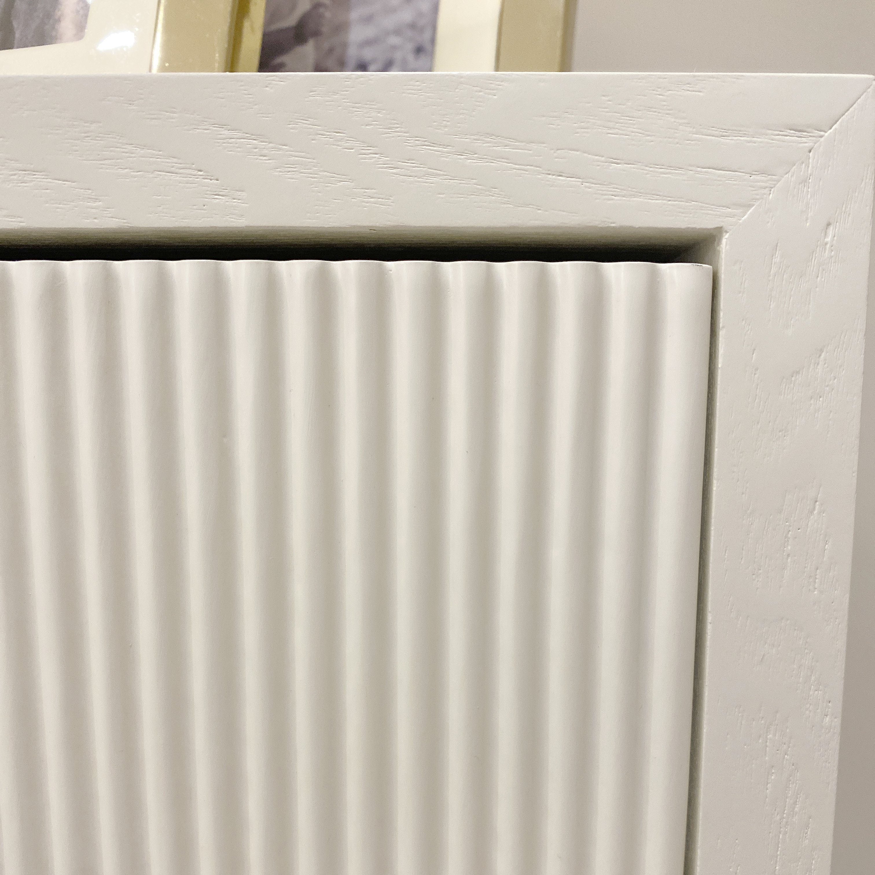 Metropolitan Ivory Premium Wide Bedside Table - Image 3
