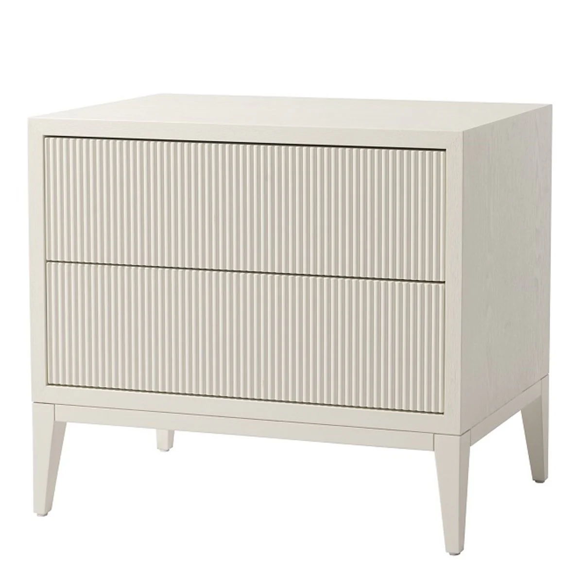 Metropolitan Ivory Premium Wide Bedside Table - Image 5