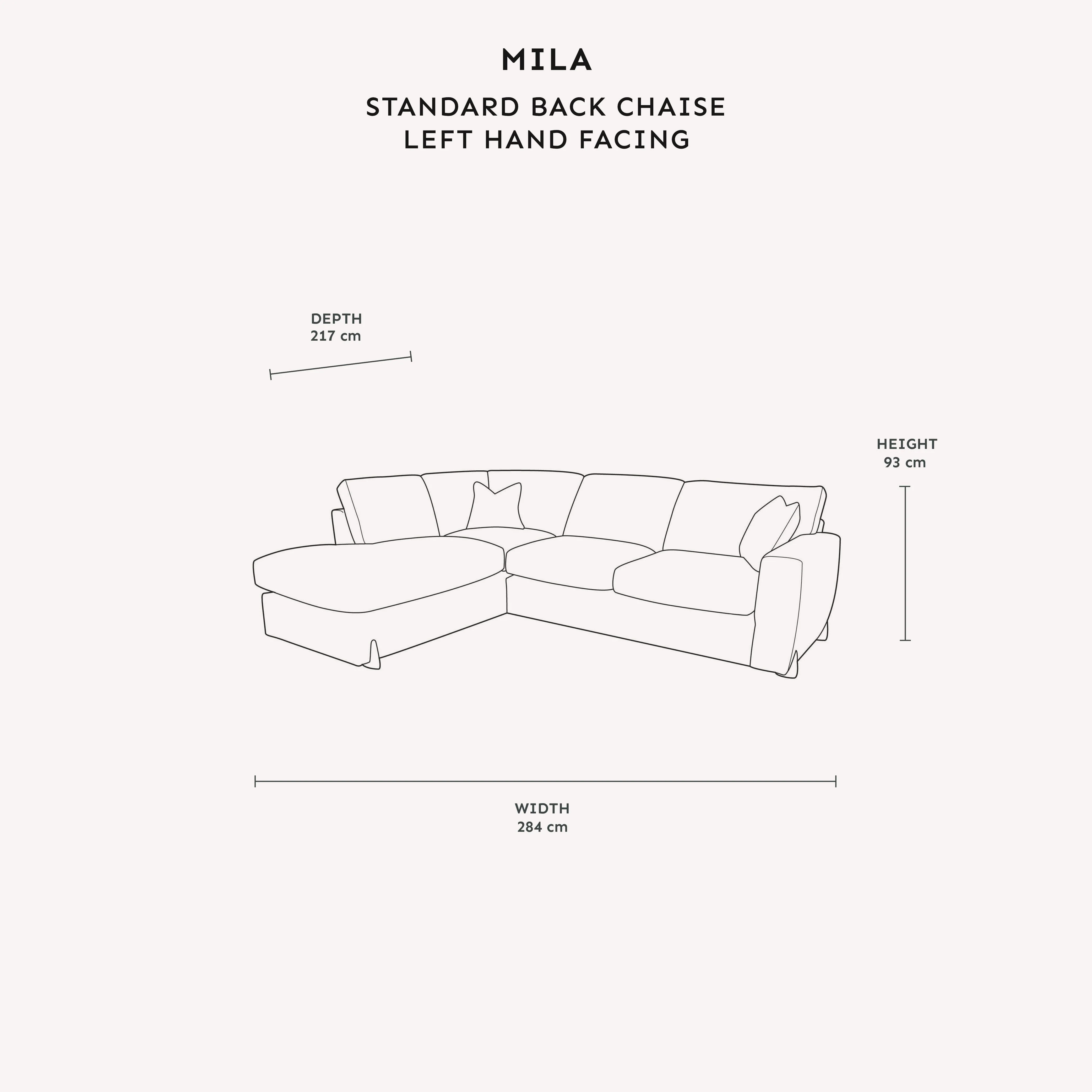 Mila Taupe Soft Textured Sofa Range with Gold Feet - Image 10