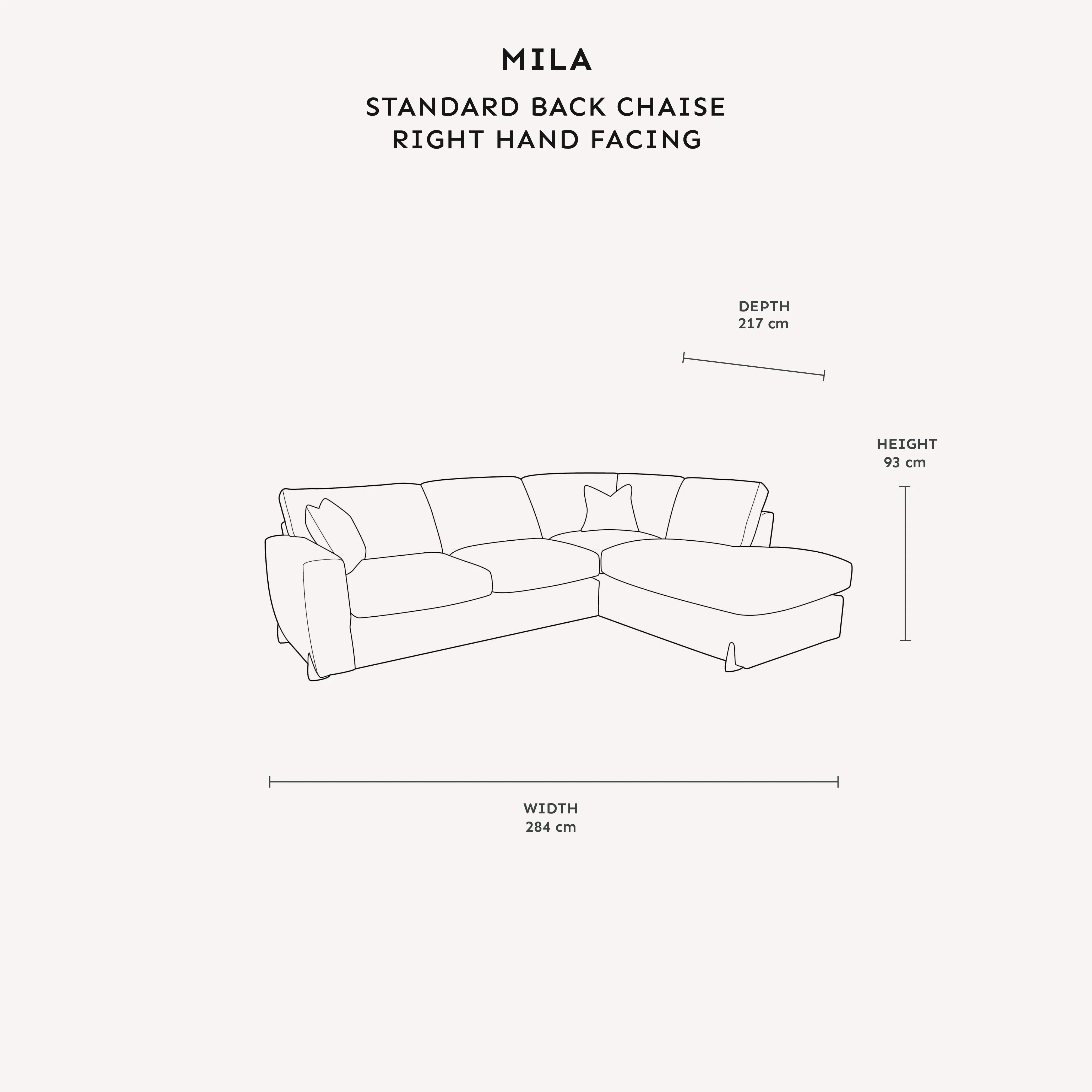 Mila Taupe Soft Textured Sofa Range with Gold Feet - Image 11