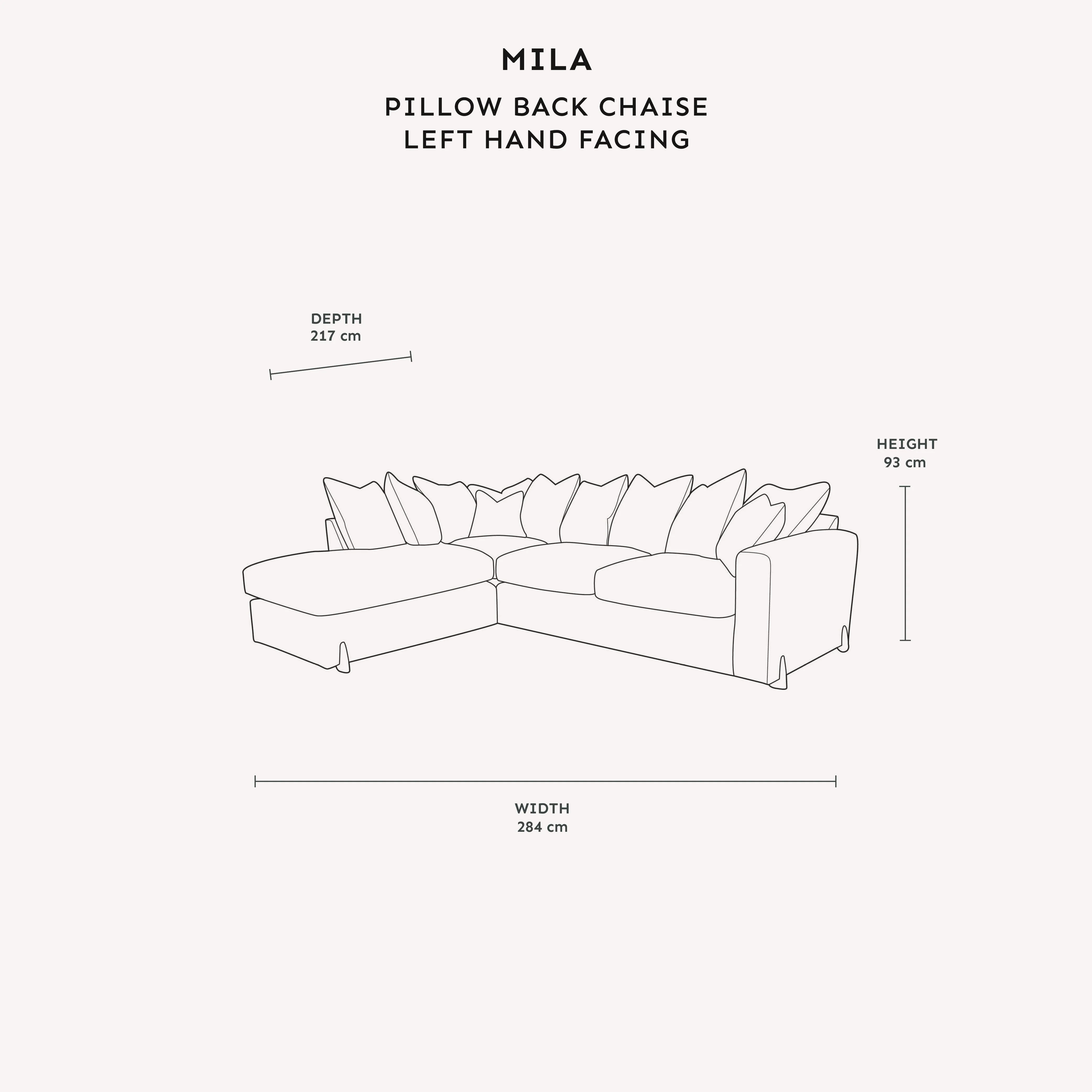 Mila Taupe Soft Textured Sofa Range with Gold Feet - Image 12