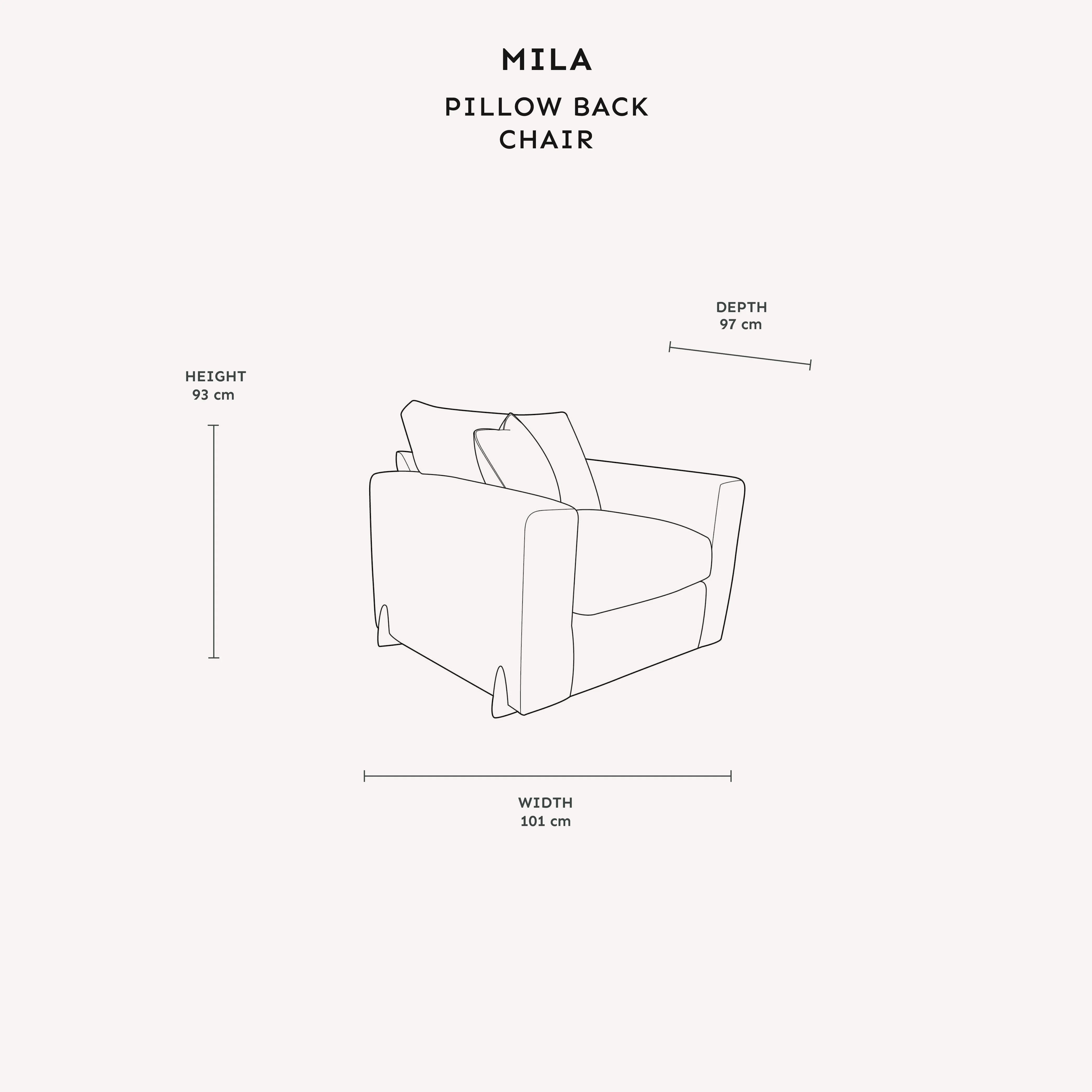 Mila Taupe Soft Textured Sofa Range with Gold Feet - Image 21