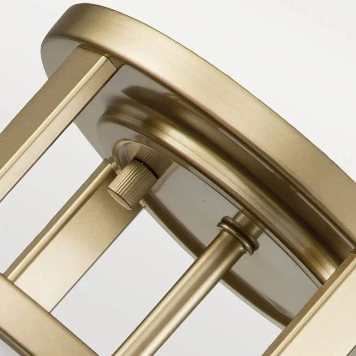 Millie Painted Brass 3 Light Semi-Flush Ceiling Light - Image 5