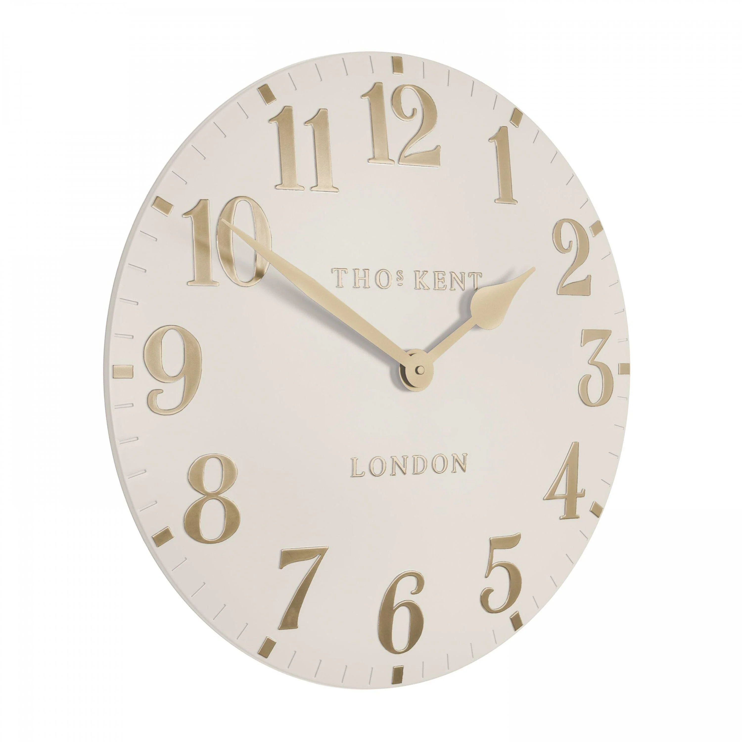 Milly Cream & Gold Decorative Wall Clock - Image 2