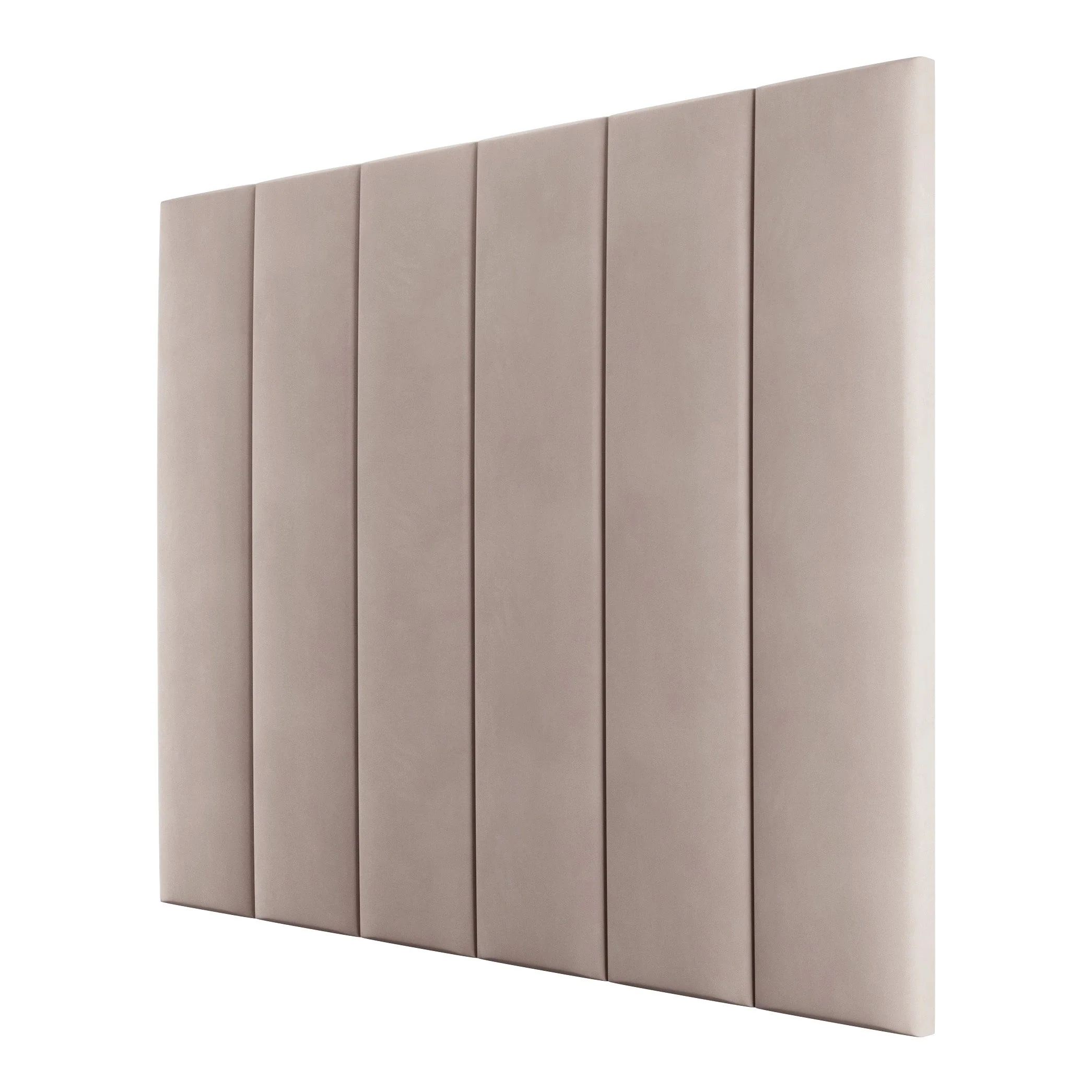 Mink Velvet Individual Headboard Panel - 45cm - Image 2