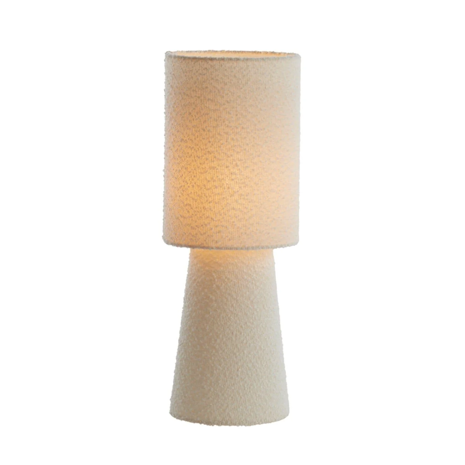 Nellie Cream Boucle Table Lamp - Image 3