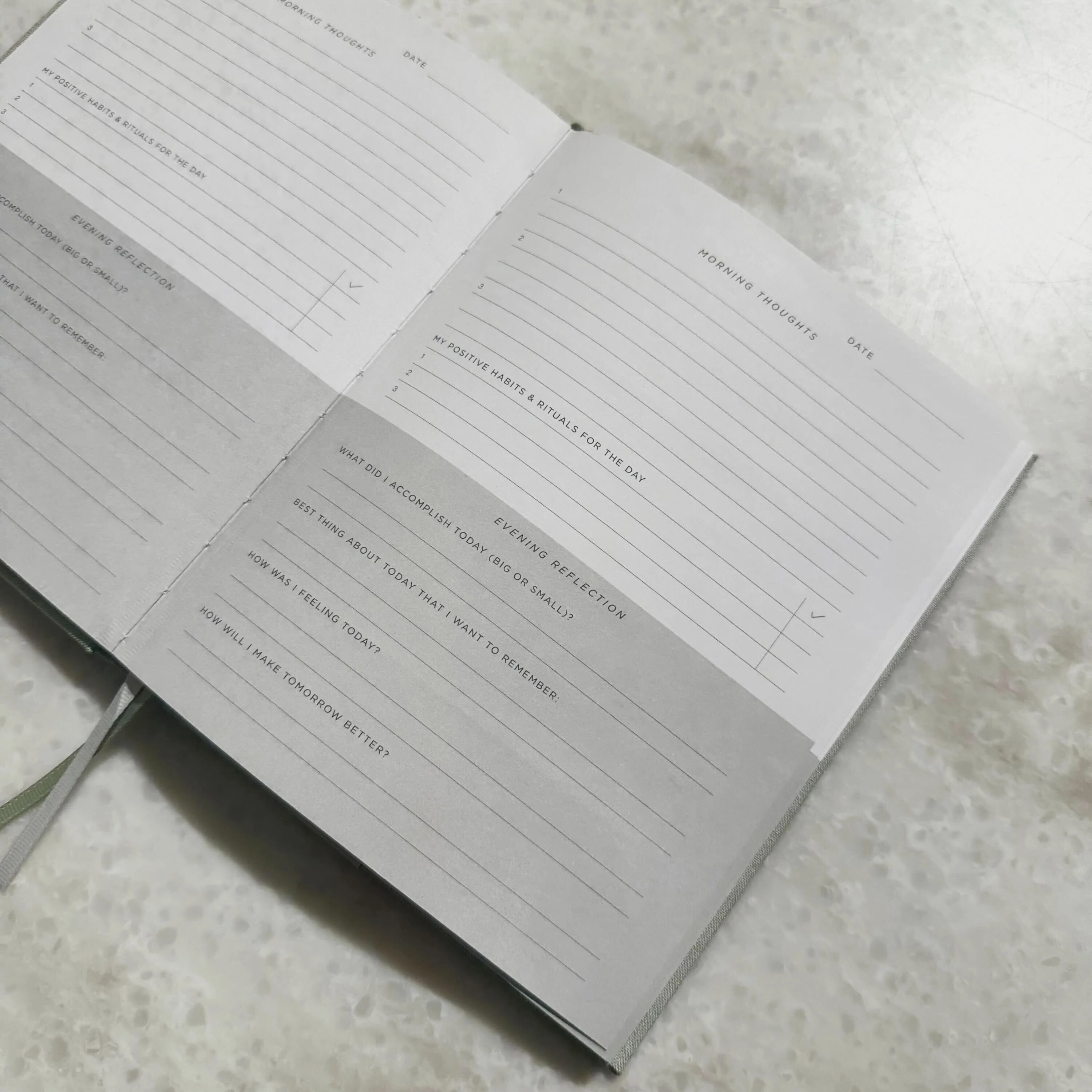 Sage Green Mindfulness Journal Notebook - Image 2