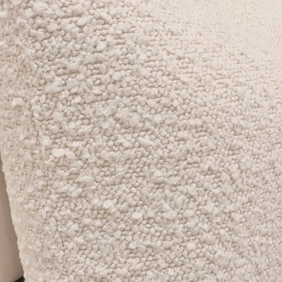 Nori Boucle Cream Bolster Cushion - Image 5