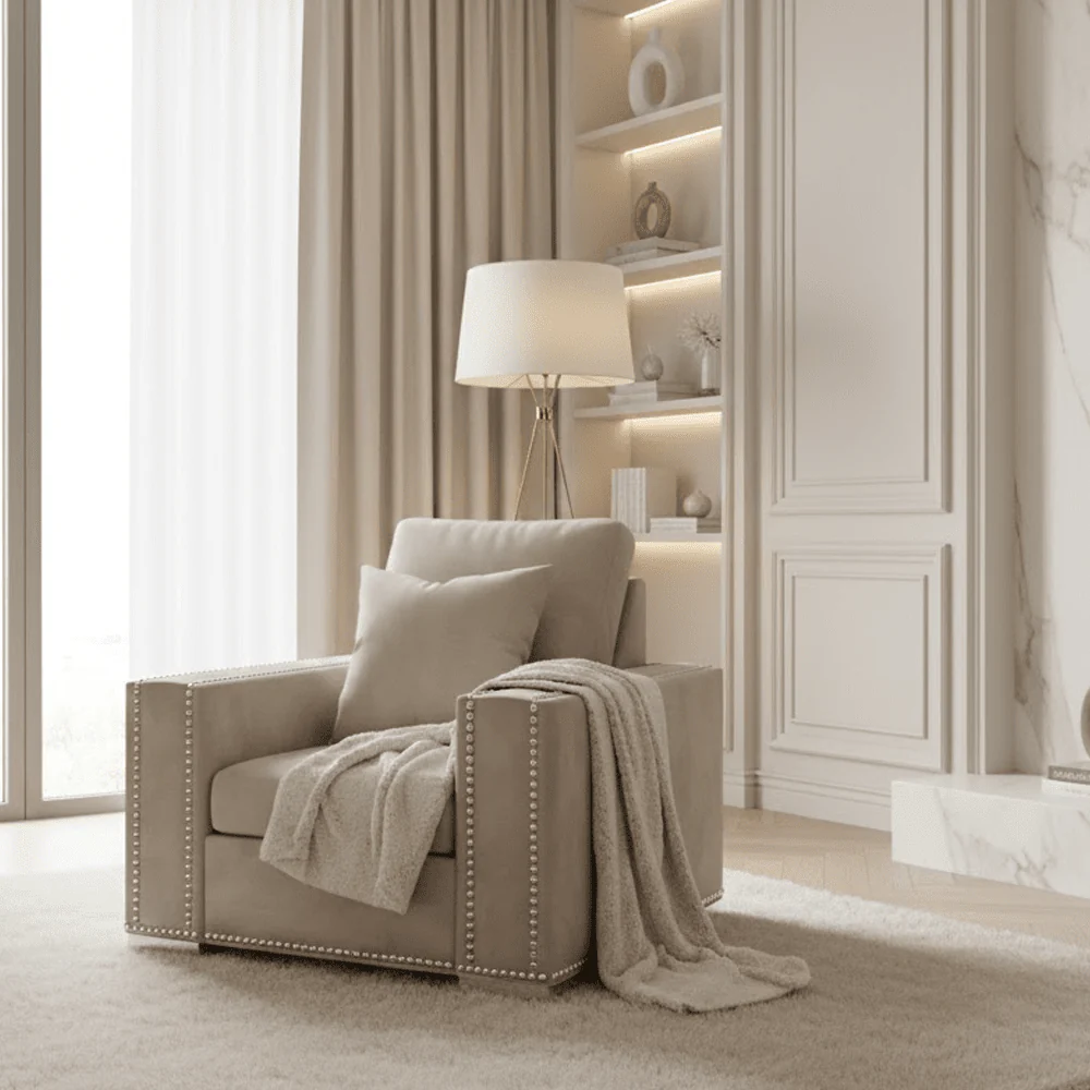 Olivia Mink Premium Chair
