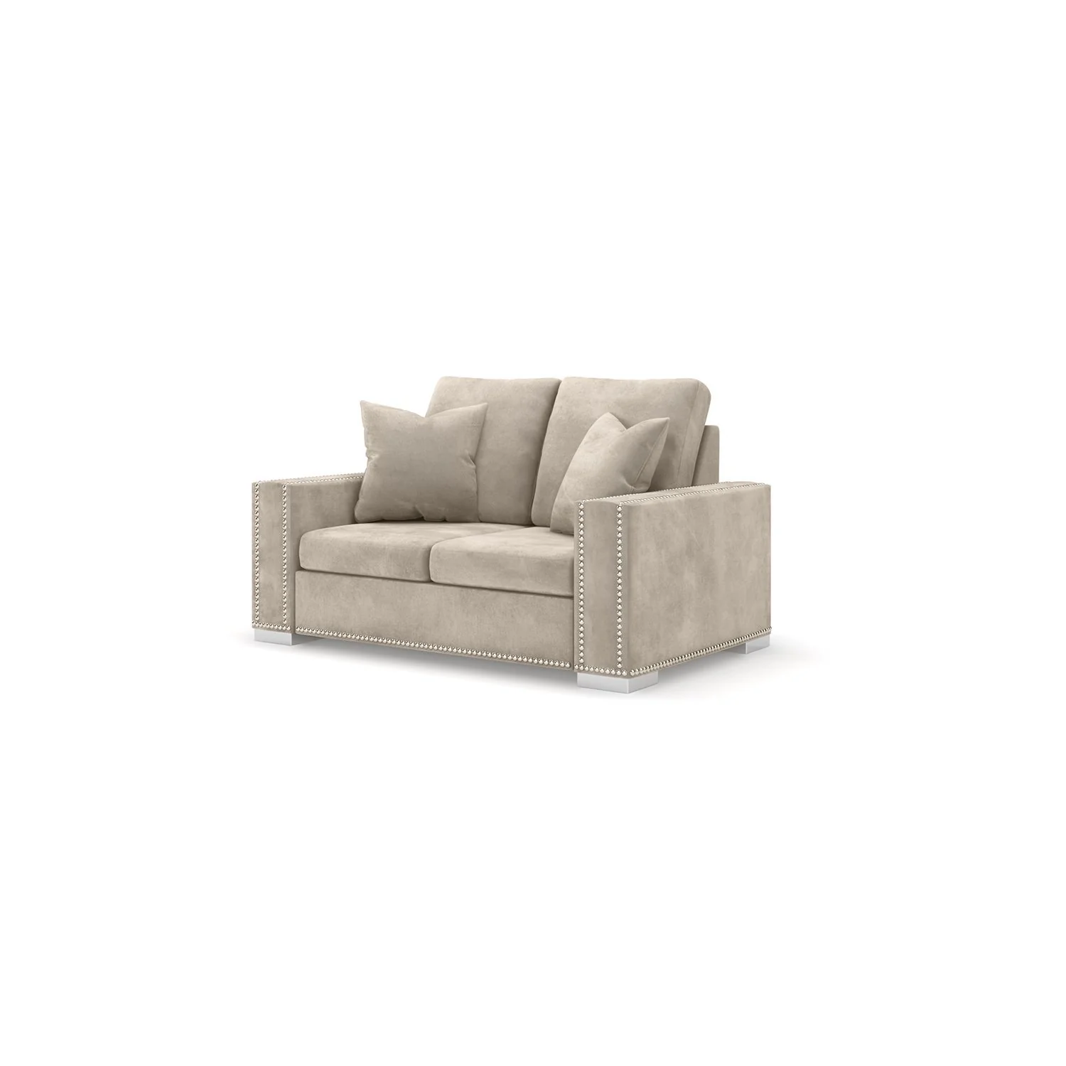 Olivia Mink Premium Small Sofa - Image 2