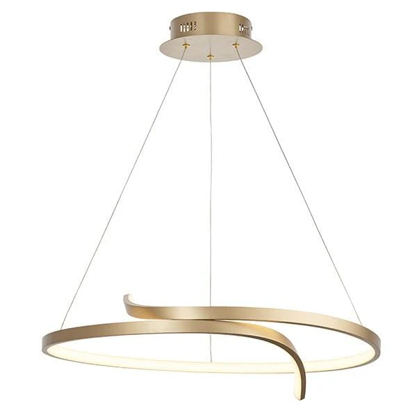 Orato Gold Adjustable Pendant Ceiling Light - Image 3