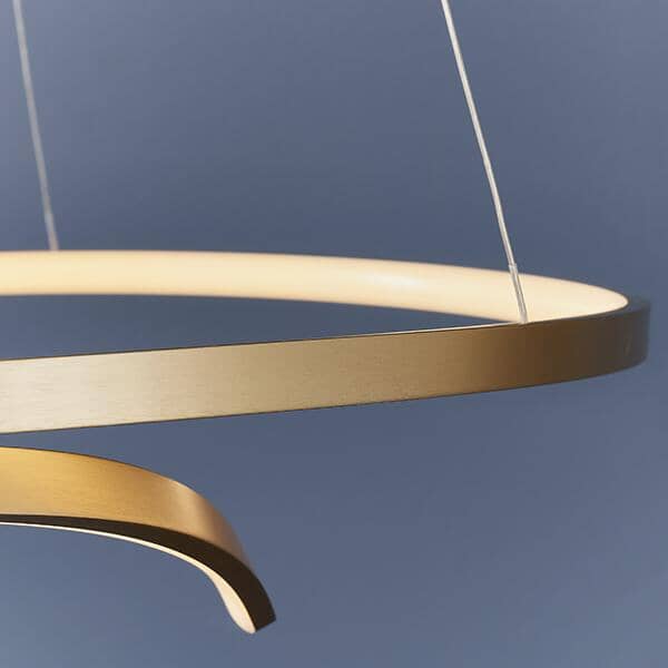 Orato Gold Adjustable Pendant Ceiling Light - Image 4