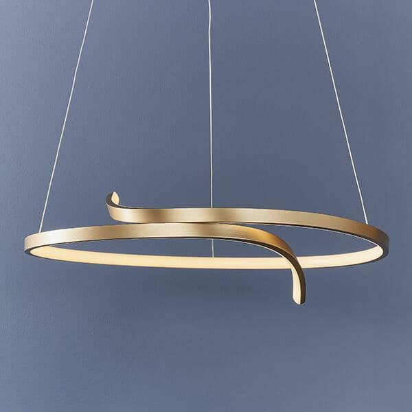 Orato Gold Adjustable Pendant Ceiling Light - Image 5