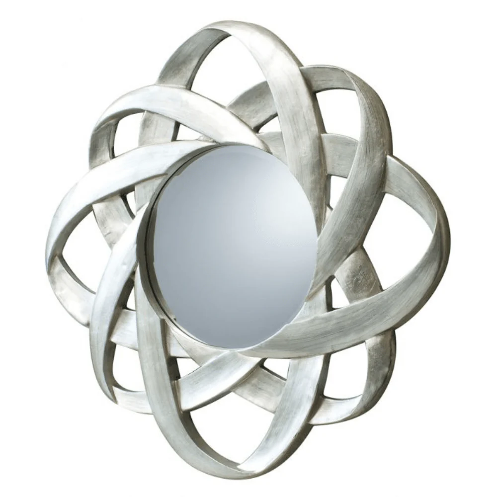 Pembury Silver Leaf Wall Mirror - Image 3