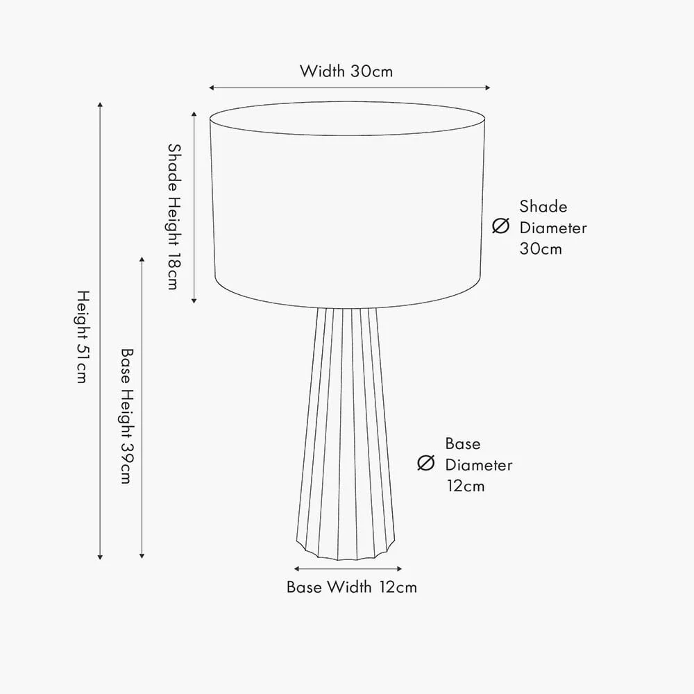 Phoebe Natural Mango Wood Table Lamp with Cream Shade - Image 4