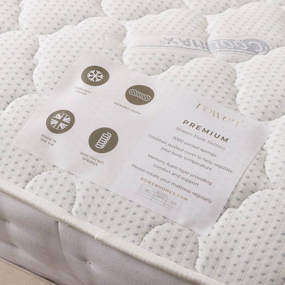 Premium 3000 Pocket Memory Foam Mattress - Image 3