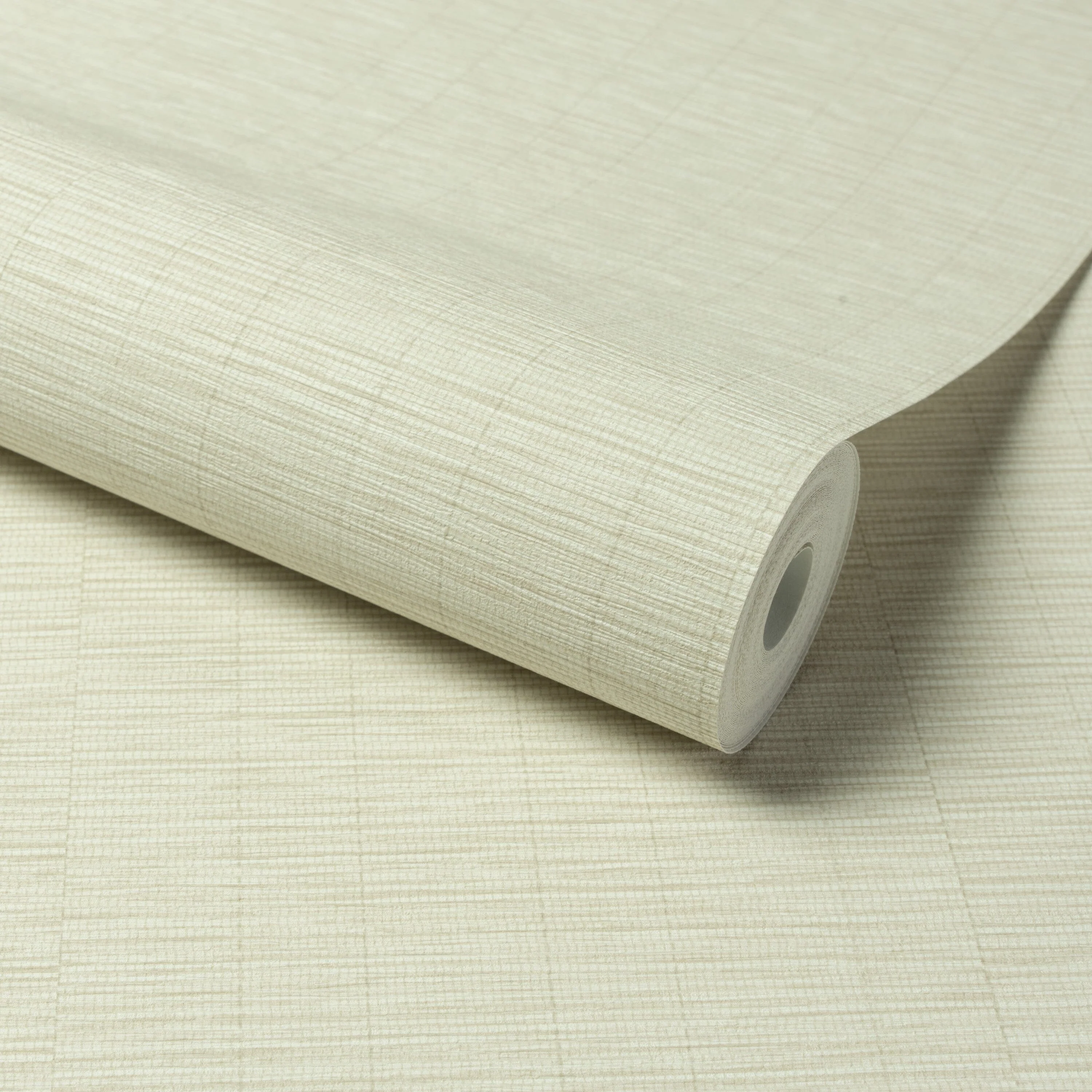 Procida Cream Linear Patterned Wallpaper