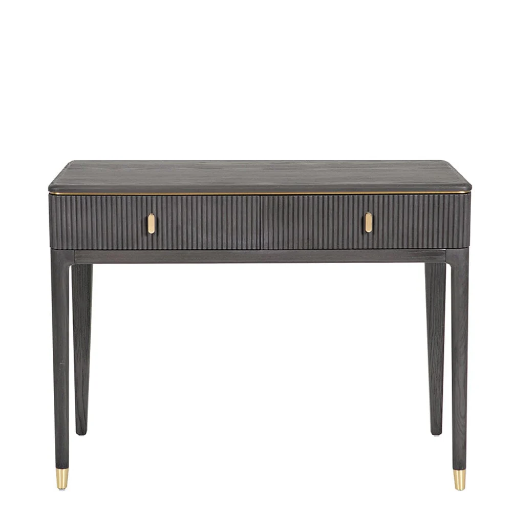 Putney Grey & Gold Dressing Table - Image 2