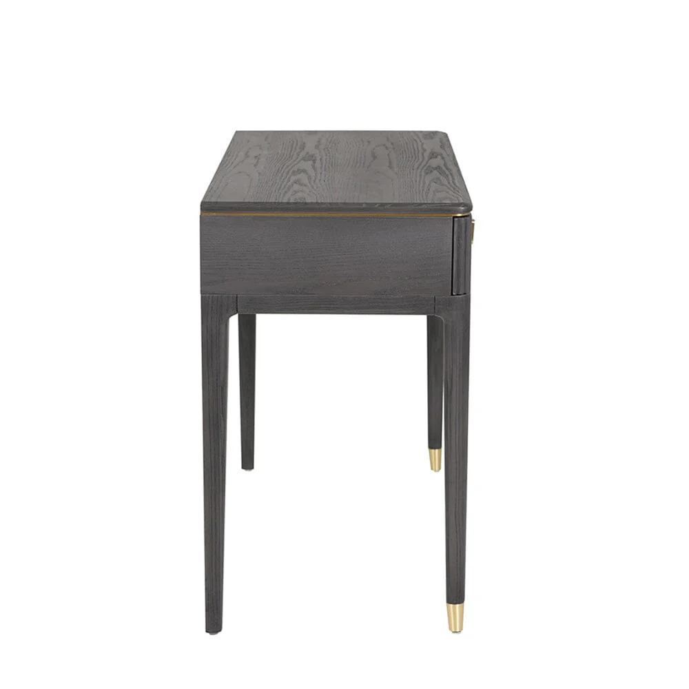 Putney Grey & Gold Dressing Table - Image 4