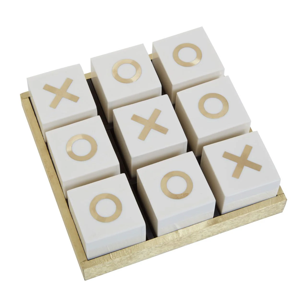 Rae Gold Noughts & Crosses Set - Image 5