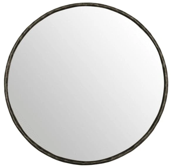 Raya Bronze Circular Mirror - Image 3