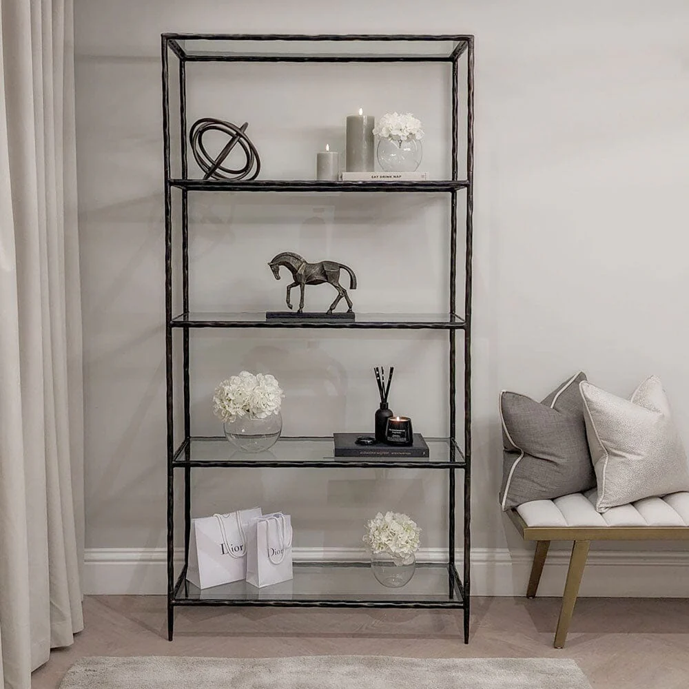Raya Bronze Metal Display Unit