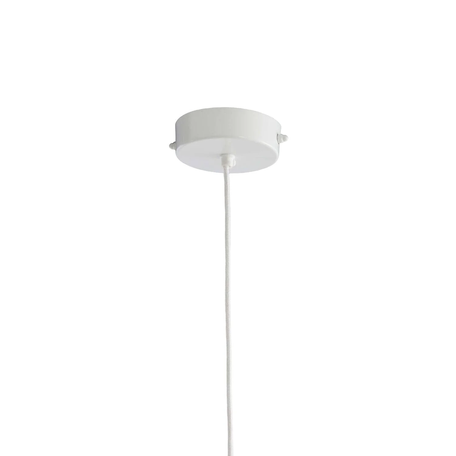 Rhia Large Cream Woven Wavy Ceiling Light - Image 6