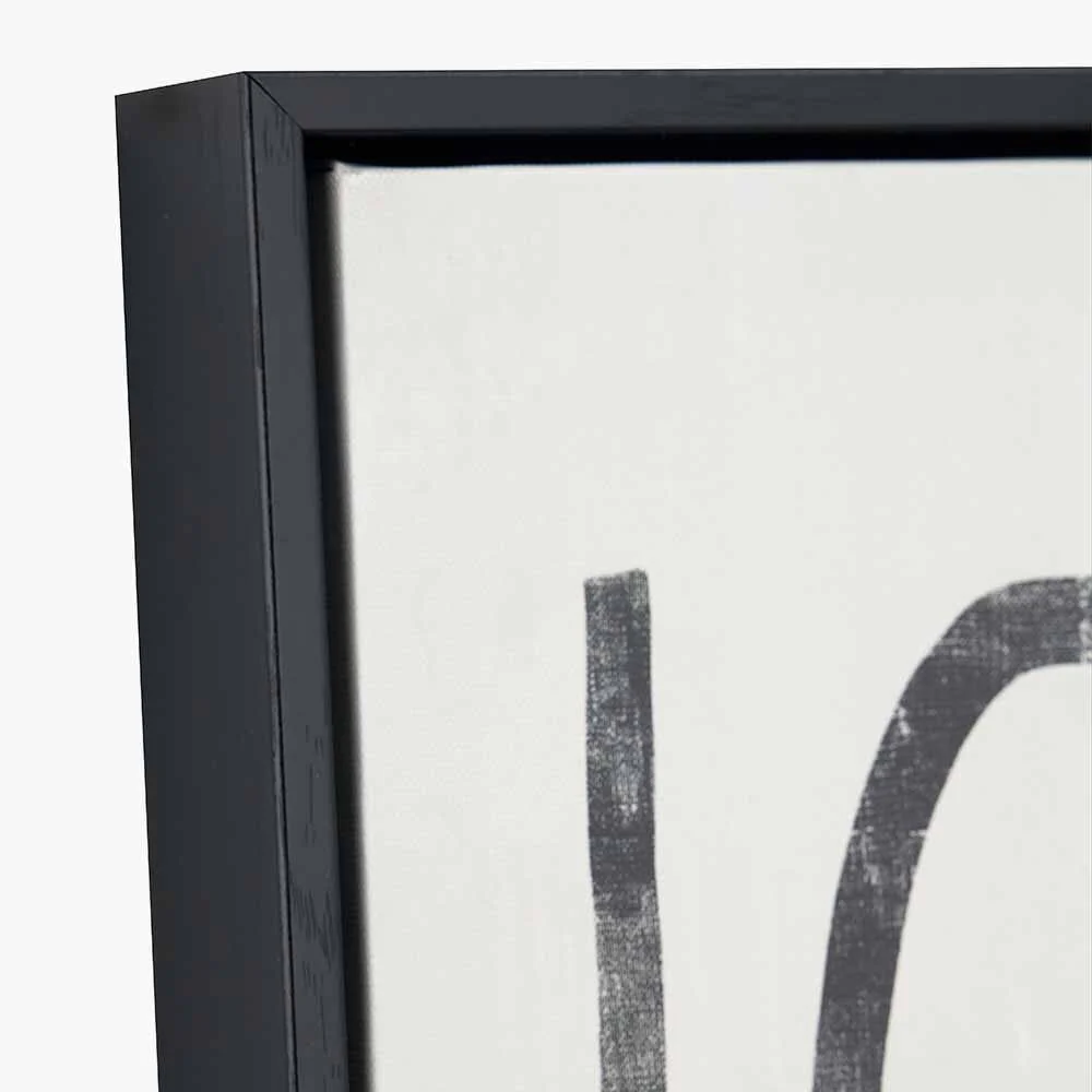Robyn Black Squiggle Framed Canvas Wall Art - Set of 2 - Image 4