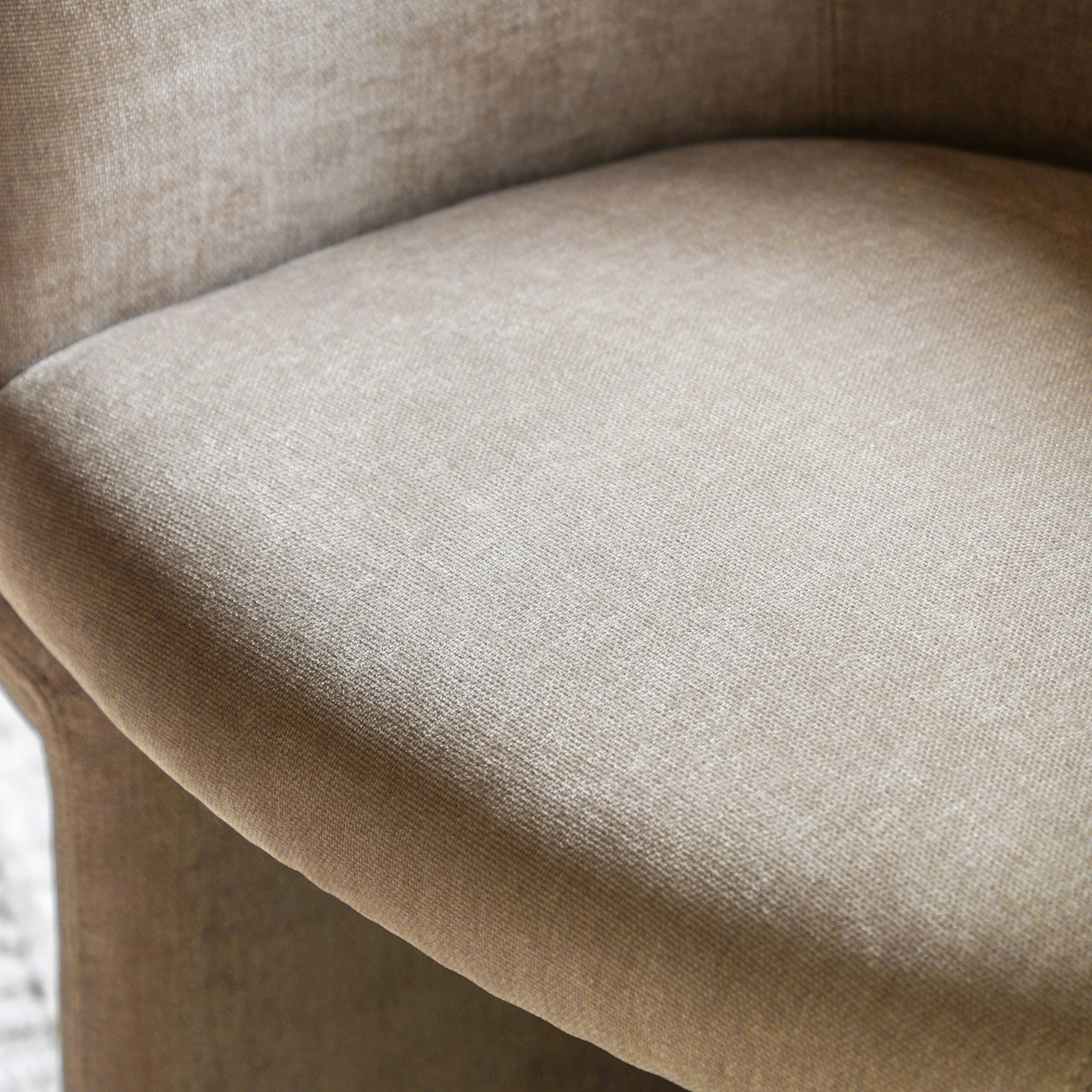 Salida Cream Fabric Dining Chair - Image 7