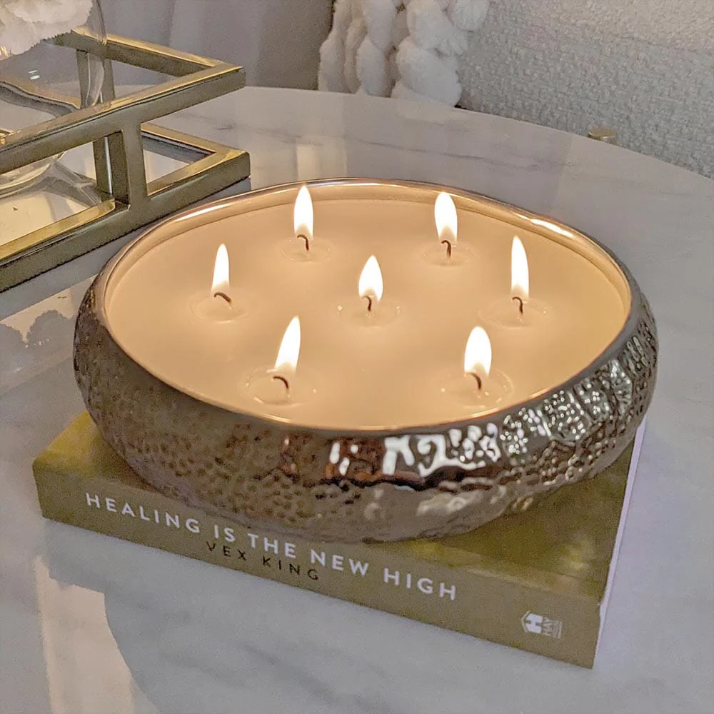 Set of 2 Aeolian Bronze Candles - Image 3