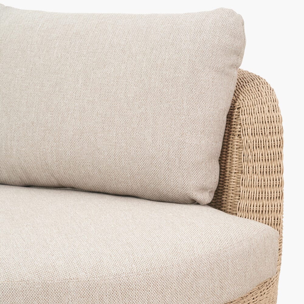 Sevilla Natural Wicker Outdoor Lounge Chair - Image 6