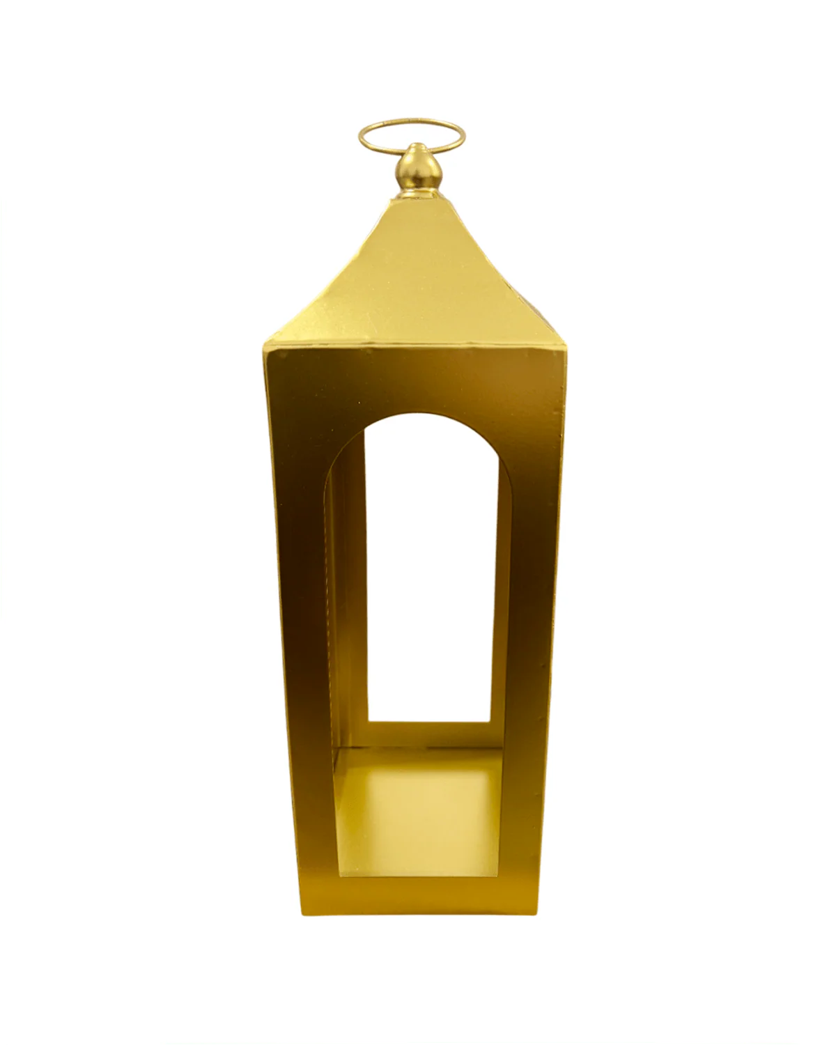 Sierra Medium Gold Decorative Lantern - Image 2