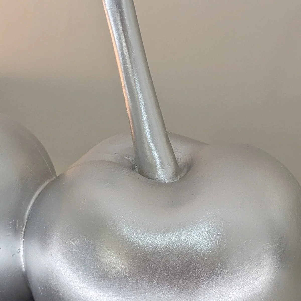 Silver Decorative Cherry Ornament - Image 3