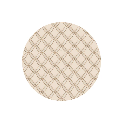 Skye Taupe & Gold Textured Metallic Quilted Effect Wallpaper Sample