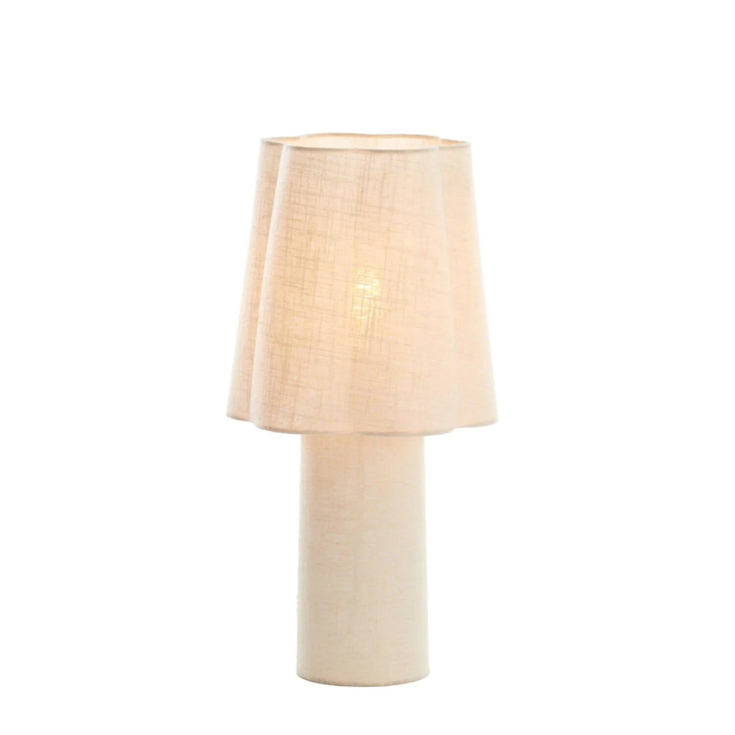 Somerset Neutral Linen Table Lamp - Image 2