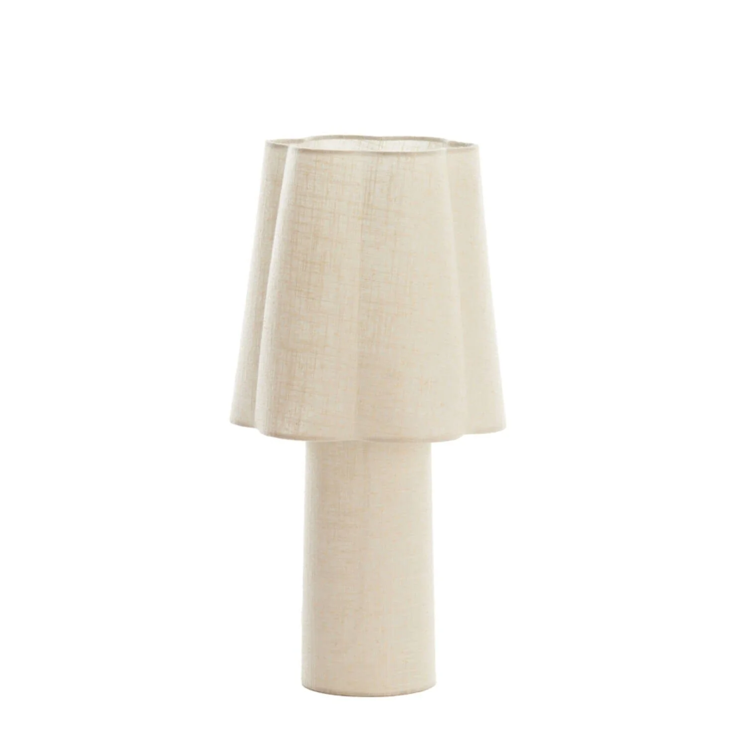 Somerset Neutral Linen Table Lamp - Image 3