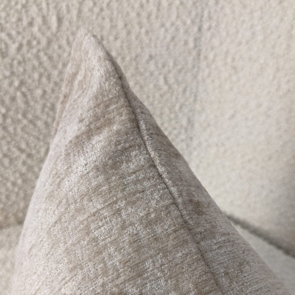 Souffle Cream Woven Cushion with Oxford Border - 30x50cm - Image 2