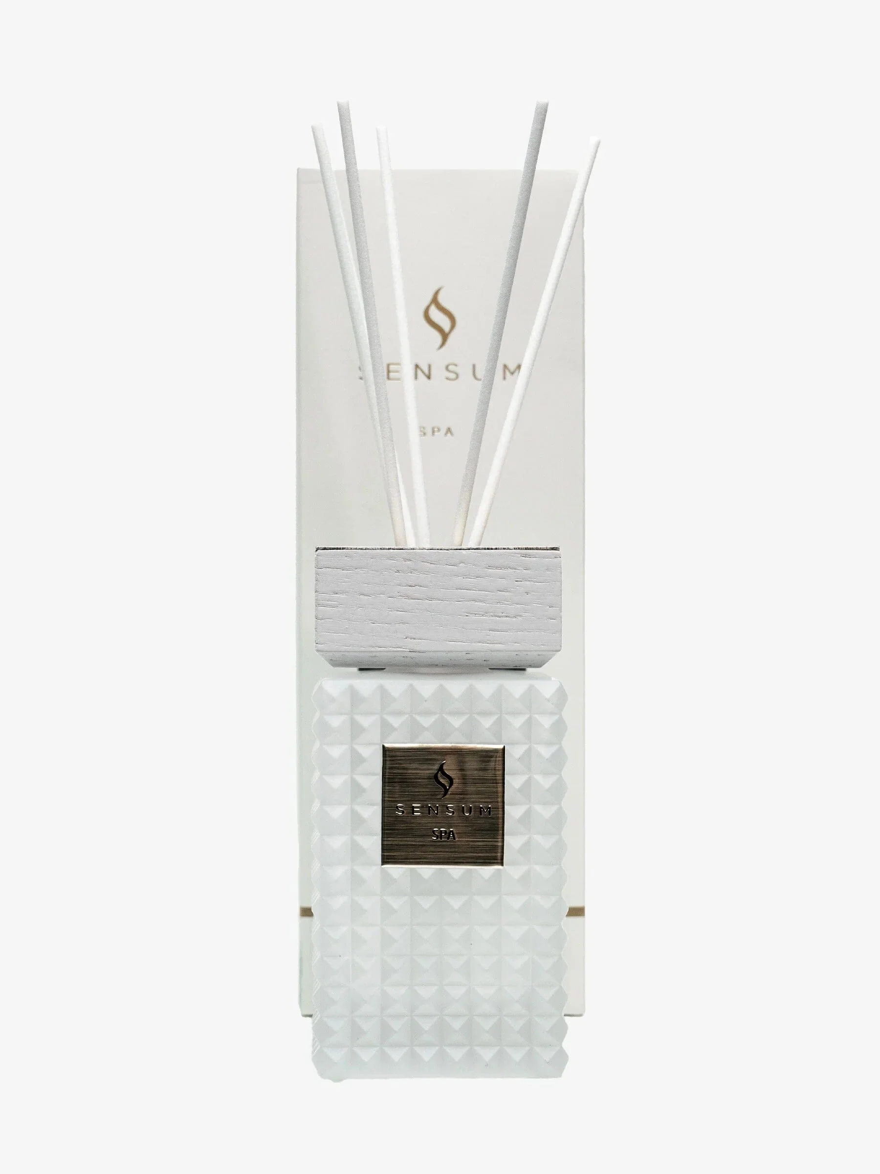 Spa Petite White & Gold Luxury Reed Diffuser - 150ml - Image 4