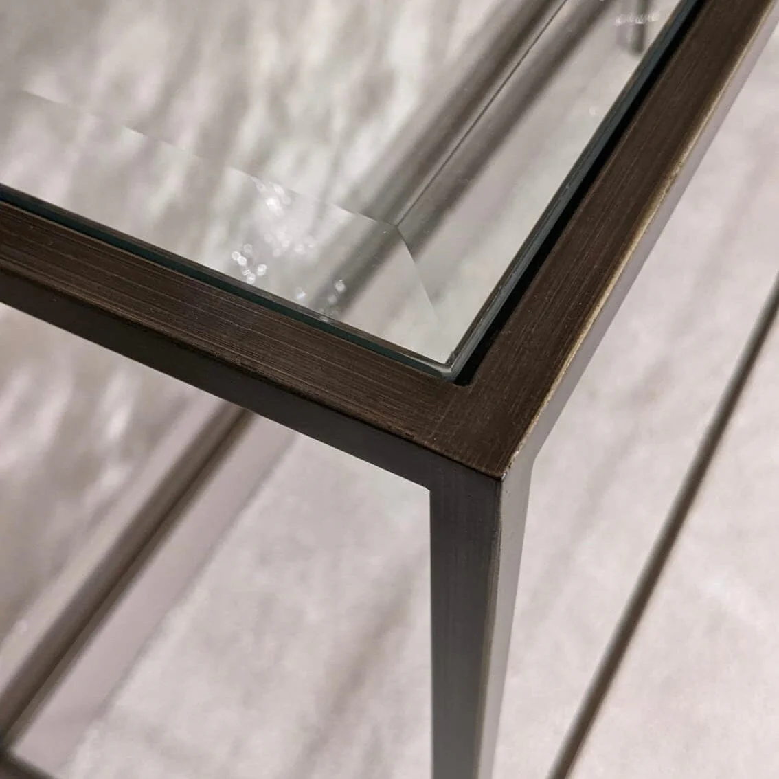 Stambaugh Bronze Console Table - Image 3