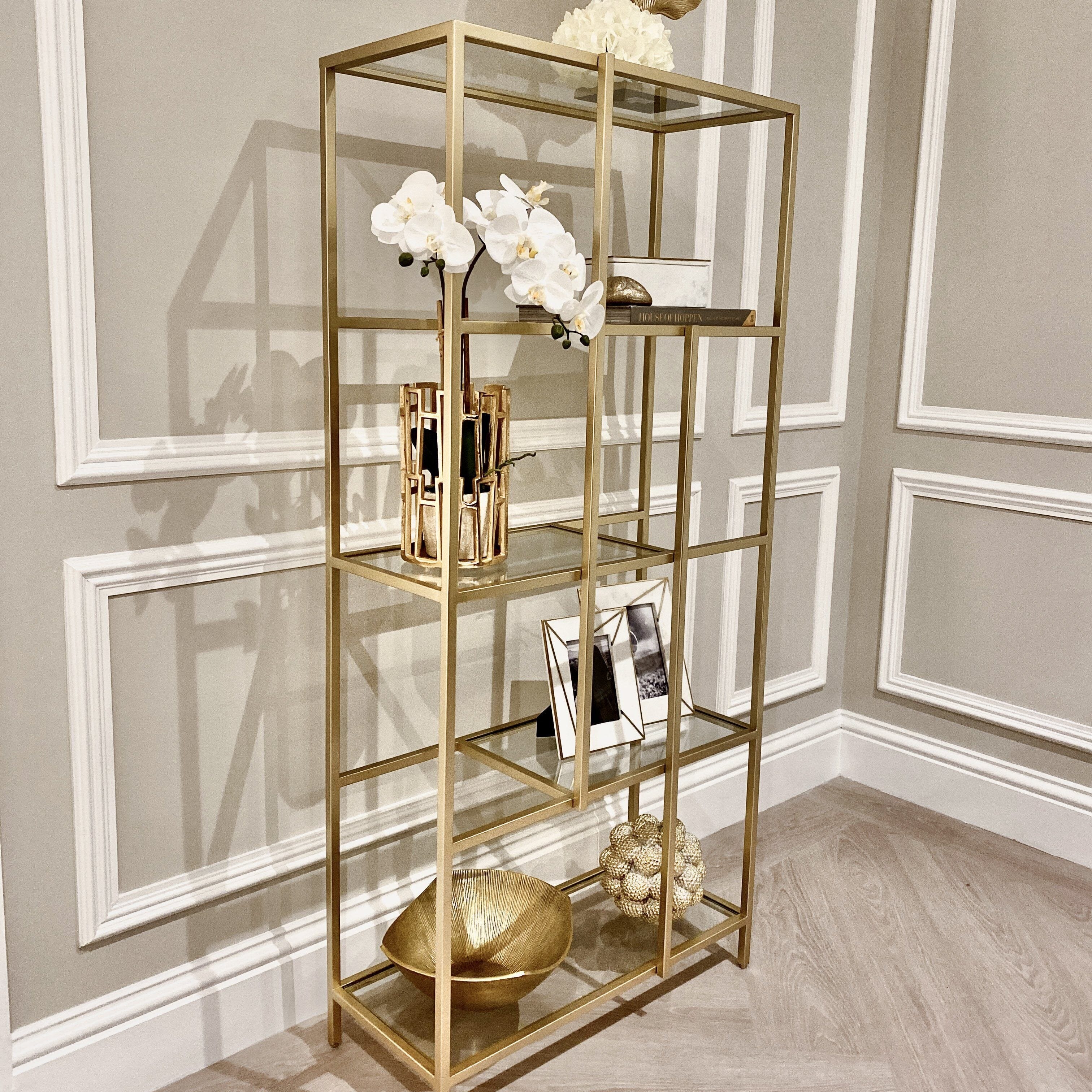 Stambaugh Champagne Gold Display Unit - Image 3