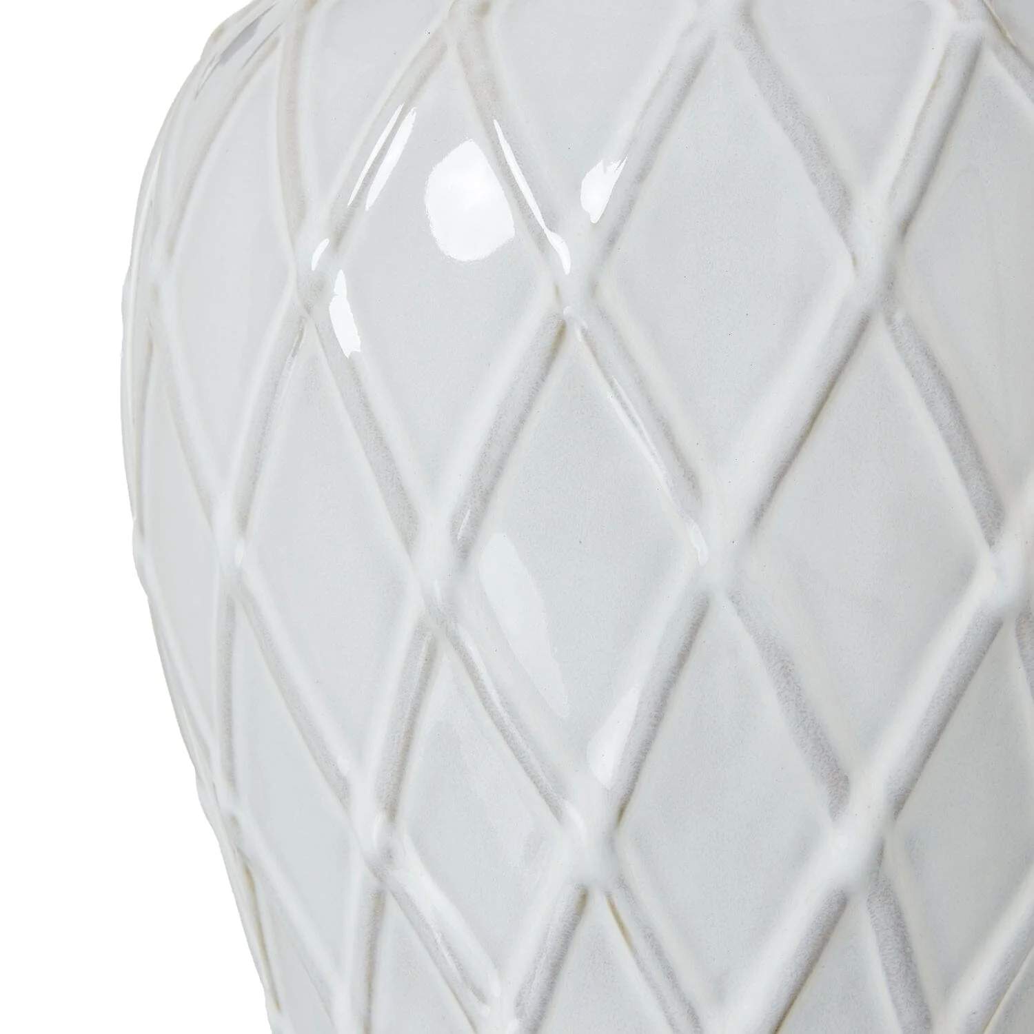 Stratford Ceramic Ginger Jar Lamp with Neutral Linen Shade - Image 6